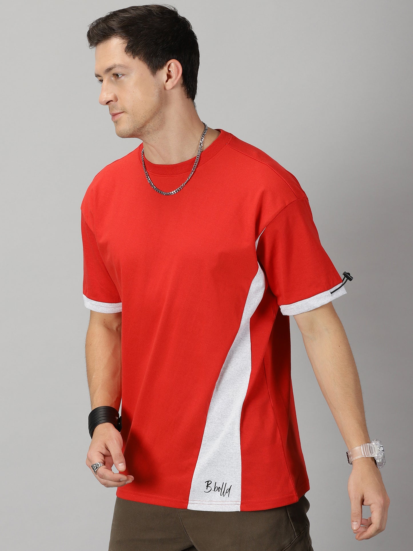 Be Bold Red Oversized T-shirt