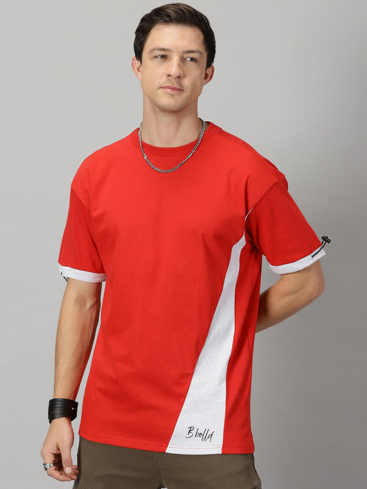 Be Bold Red Oversized T-shirt