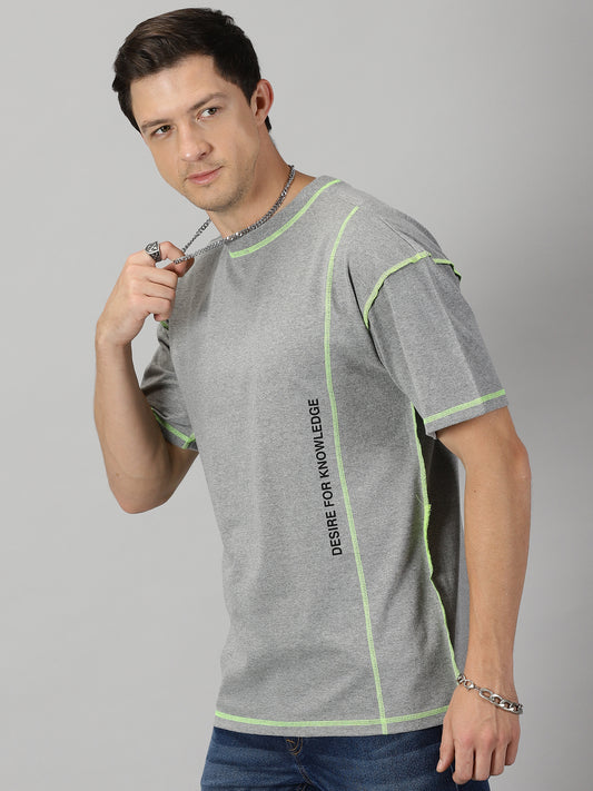 Grey Philosophy Oversized T-shirt